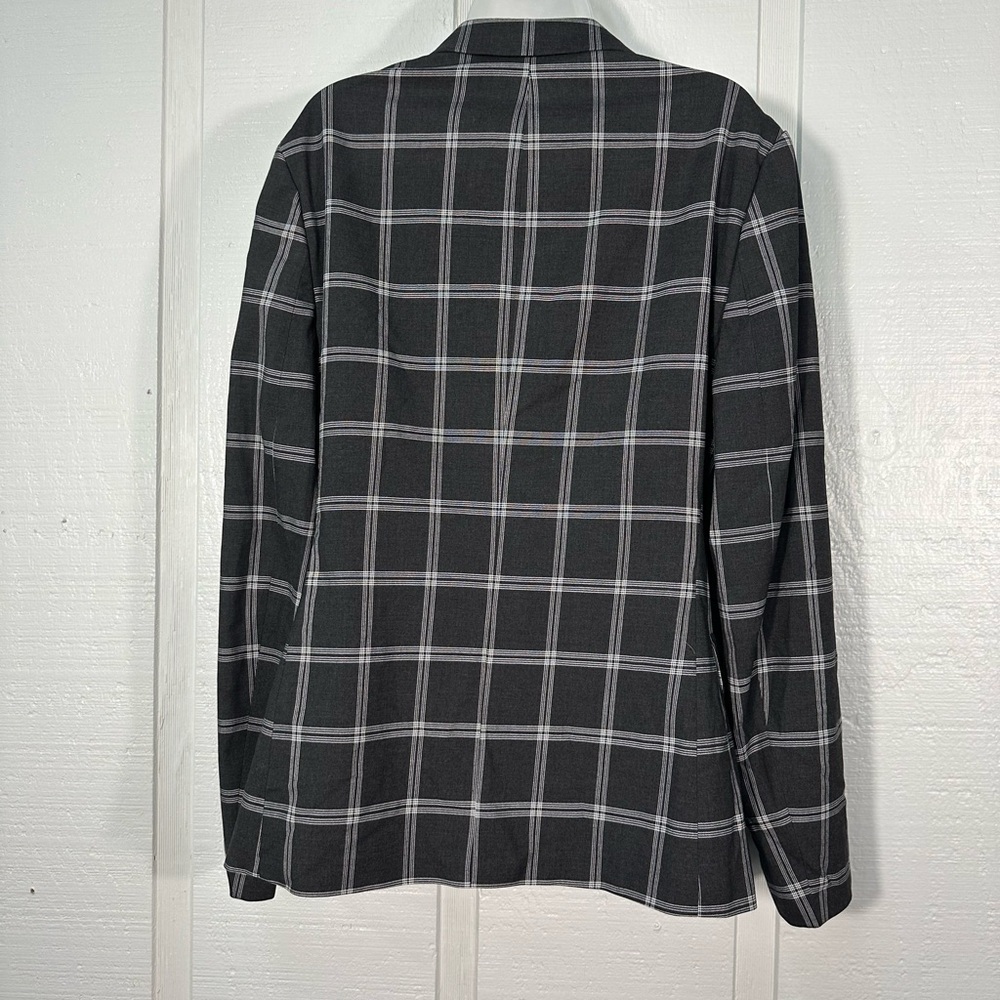 ASOS Men’s Black and White Window Pane Blazer Size 42R NWOT - Picture 4 of 7